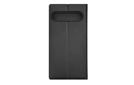 �yau����zXperia 10 VIII �u�b�N�^�C�v�P�[�X�^�u���b�N