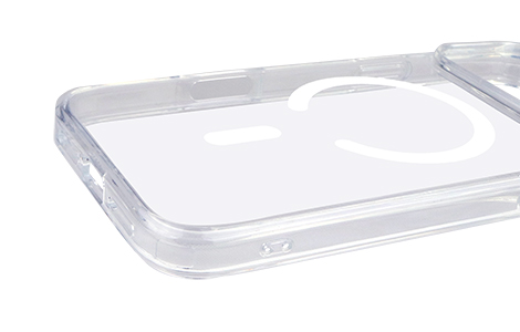 �yau����ziPhone 18 Pro Max�p MagSafe�Ή� �ϏՌ��n�C�u���b�h�J�o�[�^�N���A