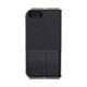 【au限定】moz Folio Case for iPhone SE（第2世代） with Bag/Black
