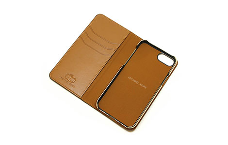 iPhone SEi2jp MICHAEL KORS ubN^CvP[X^Brown Stripe