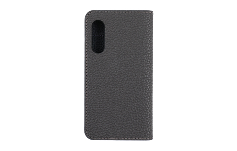 yauzBlanccoco NY-CHIC&Smart Leather Case for AQUOS sense3 basic^Gray
