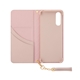 Xperia 10 II GRAMAS COLORS QUILT Leather Case／Pink Beige