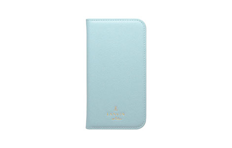 iPhone 12 mini用 LANVIN en Bleu ブックタイプケース／Light Blue