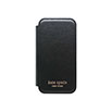 iPhone 12 mini用 kate spade（R）ブックタイプケース／Black