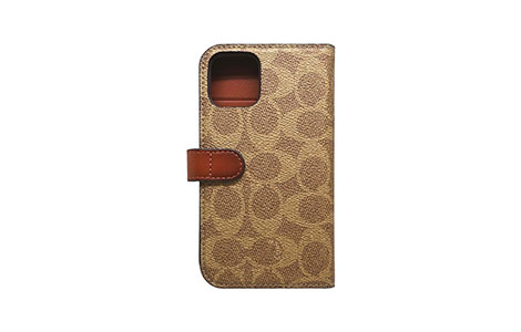 iPhone 12_iPhone 12 Pro用 COACH（R）ブックタイプケース／SIGNATURE 