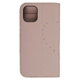 yauzBlanccoco NY-BIG Heart Leather Case for iPhone 12 mini^Dusty Pink