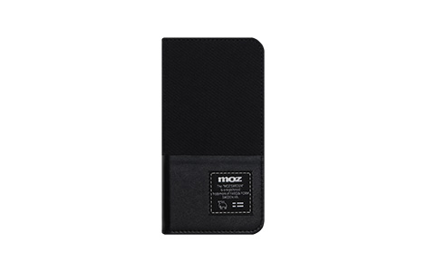yauzmoz Folio Case for iPhone 12 mini with Bag/Black