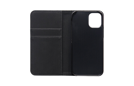 yauzMICHIKO LONDON JEANS Folio Case for iPhone 12 mini with Bag/Black