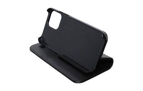 au限定】moz Folio Case for iPhone 12_iPhone 12 Pro with Bag/Black 