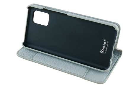 Blanccoco NY-BIG Heart Leather Case for Galaxy A51 5G／Snow Blue