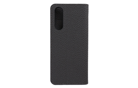 【au限定】Blanccoco NY-CHIC&Smart Leather Case for Xperia 5 II／Gray