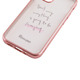 yauzBlanccoco Matte Metal Hybrid Case for iPhone 12 mini^Pink Gold Message