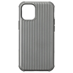 【au限定】GRAMAS COLORS Rib-Slide Hybrid Case for iPhone 12 mini／Titan Gray