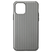 【au限定】GRAMAS COLORS Rib-Slide Hybrid Case for iPhone 12_iPhone 12 Pro／Titan Gray