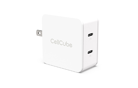 CellCube 2ポート USB-C Fast Charger（PD 18W×2）（RS0P009W）| au