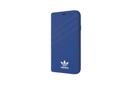 adidas Originals Booklet case for iPhone X Blue/White