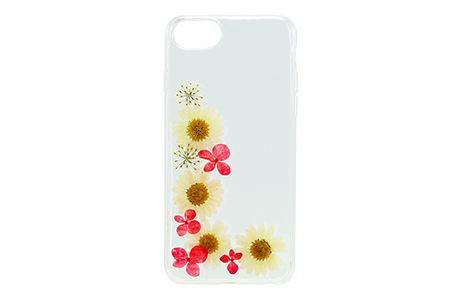 iPhone 8 用 iPlate Real Flower Ella