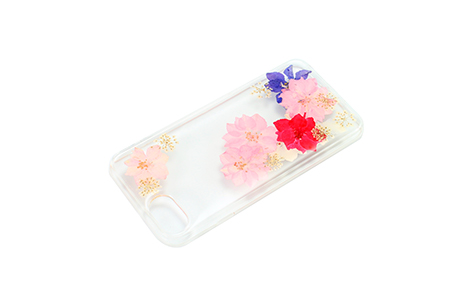 iPhone 8 用 iPlate Real Flower Grace