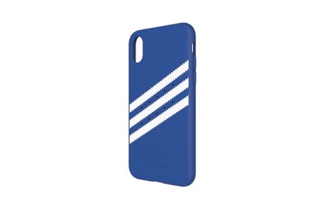 adidas Originals Moulded case for iPhone X Blue/White