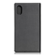 GRAMAS Full Leather Case Limited for iPhone X／Black