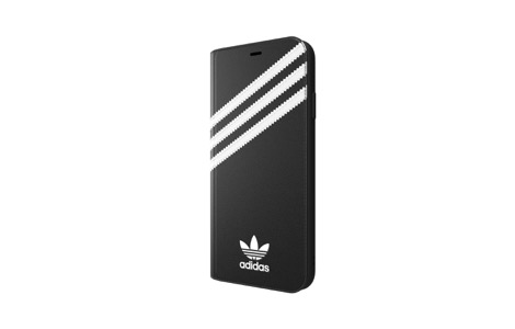 adidas Originals SAMBA Booklet case for iPhone XS black/white（RS8C046K）| Online Shop（エーユー オンライン ショップ）