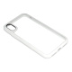 RONDA Soft Leather Bumper for iPhone X／White