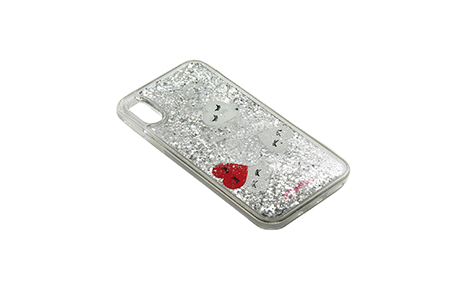 IPHORIA Hearts Transparent for iPhone X