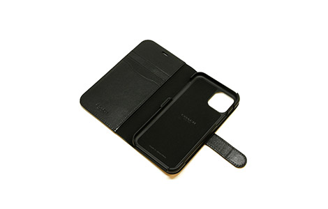 iPhone 11 Pro用 COACH（R）ブックタイプケース／SIGNATURE Black 