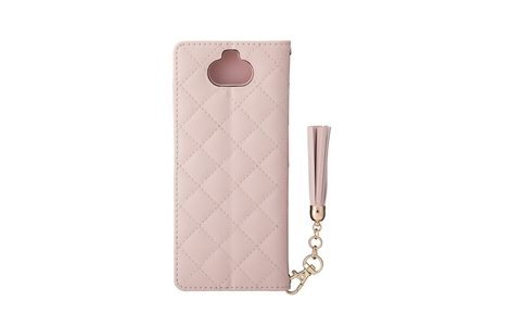 Xperia 8 Gramas Colors Quilt Leather Case Pink Beige Rs9c079p Au Online Shop エーユー オンライン ショップ