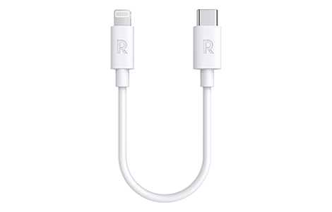 【au限定】RAVPOWER USB Cable C with Lightning(0.15m)