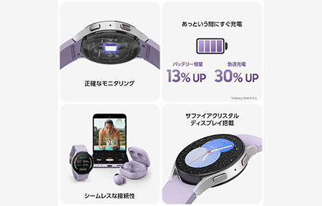 Galaxy Watch5 40mm／ピンクゴールド